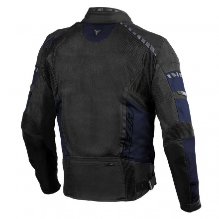 SECA Airflow II Doorwaai Motorjas, Blauw-Antraciet (2 van 2)