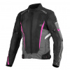 Airflow II Lady Doorwaai Motorjas - Roze