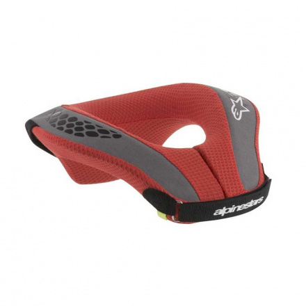 Alpinestars Sequence Youth Neck Roll, Zwart-Rood (1 van 1)