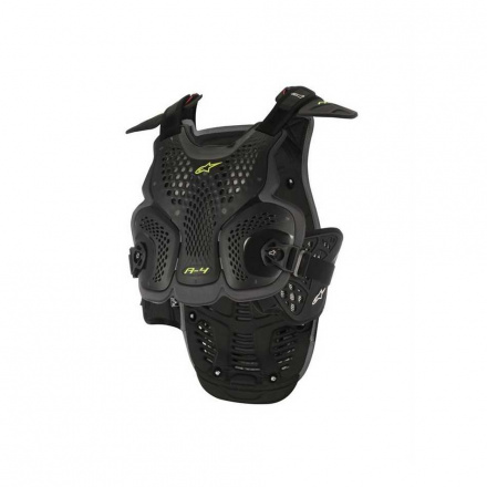 A-4 Chest Protector - Zwart-Antraciet