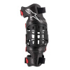 Alpinestars Bionic-10 Carbon Knee Brace Left, Zwart-Rood (Afbeelding 1 van 3)