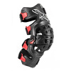 Alpinestars Bionic-10 Carbon Knee Brace Left, Zwart-Rood (Afbeelding 3 van 3)