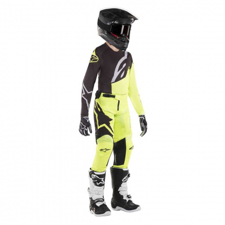 Alpinestars Youth Racer Factory Pant, Zwart-Fluor (3 van 3)