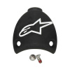 Alpinestars SMX Plus  Replaceable Heel Cap, Zwart-Wit (Afbeelding 1 van 2)