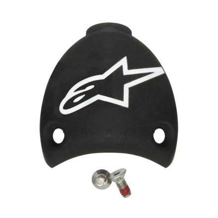 Alpinestars SMX Plus  Replaceable Heel Cap, Zwart-Wit (1 van 2)