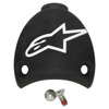 Alpinestars SMX Plus  Replaceable Heel Cap, Zwart-Wit (Afbeelding 2 van 2)