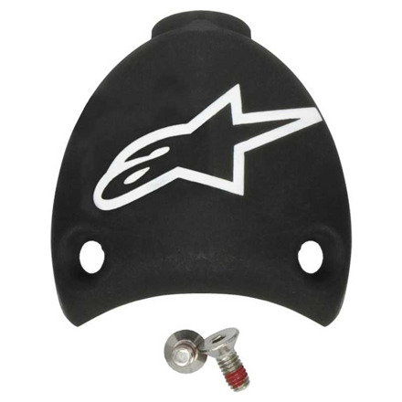Alpinestars SMX Plus  Replaceable Heel Cap, Zwart-Wit (2 van 2)