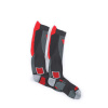 D-CORE HIGH SOCK - Zwart-Antraciet