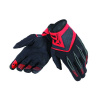 Paddock Unisex Motorhandschoenen - Zwart-Rood