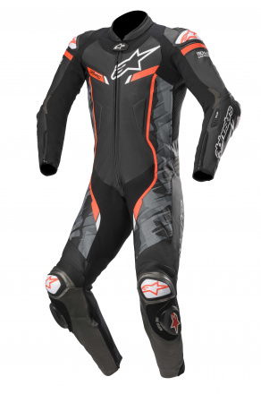 GP Pro V2 1PC Suit Tech-Air Compatible - Zwart-Rood