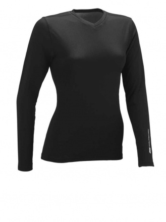 IXS Berana Dames thermoshirt, Zwart (1 van 1)