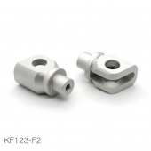 Kawasaki Voetsteunen-adapter Voorzijde 2 (set) - N.v.t.