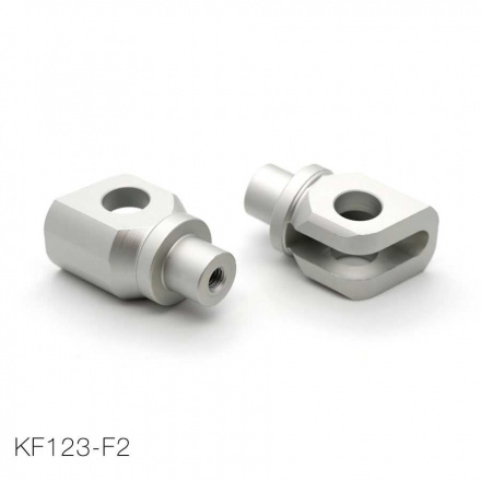 Barracuda Kawasaki Voetsteunen-adapter Voorzijde 2 (set), N.v.t. (1 van 1)