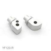 Yamaha Voetsteunen-adapter Achterzijde (set) - N.v.t.