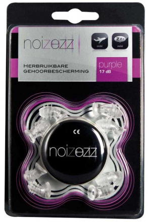 Noizezz Gehoorbescherming Premium Paars, Paars (1 van 1)