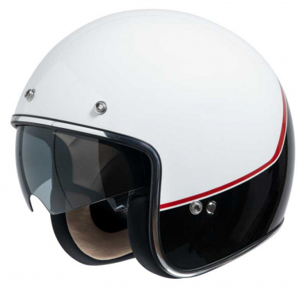 IXS Jet Helm 77 2.2, Wit-Zwart-Rood (2 van 3)