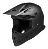 IXS Motorcross Helm 361 1.1, Mat Zwart-Zwart (Afbeelding 1 van 3)