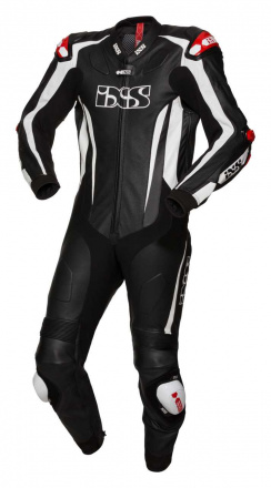 IXS Sport Kangaroo Suit Rs-1000-1 Pcs. Black-white 48h, Zwart-Wit (3 van 3)