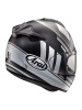 Arai Chaser-X Fence Silver Helm, Mat Zwart-Antraciet-Zilver (Afbeelding 2 van 2)