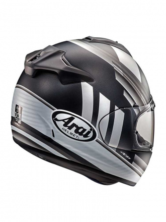 Arai Chaser-X Fence Silver Helm, Mat Zwart-Antraciet-Zilver (2 van 2)