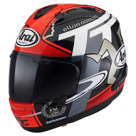 Arai RX-7V TT Isle of Man TT 2018 Helm, Zwart-Rood-Wit (1 van 2)