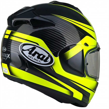 Arai Chaser-X Tough Yellow Helm, Zwart-Geel (2 van 2)