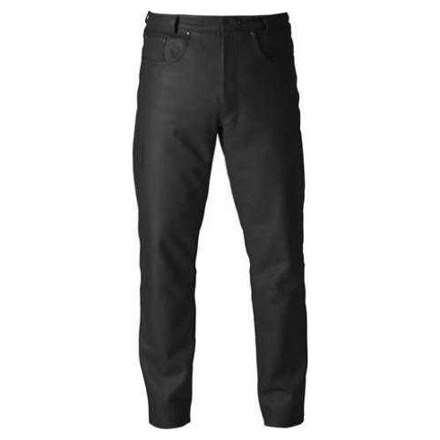 Lady Velvet Leren Motorbroek - Zwart