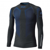 3D Thermo Shirt (Men) - Zwart-Blauw