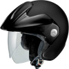 Jet Helm Hx 114 Wit - Mat Zwart