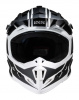 IXS Motorcross Helm 361 2.1, Mat Wit-Zwart (Afbeelding 3 van 3)
