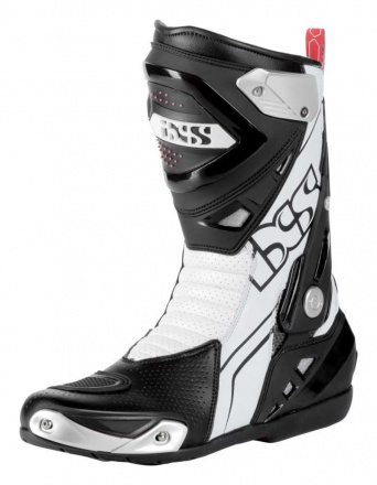 IXS Sport Rs-400 Motorlaarzen, Zwart-Wit (1 van 1)