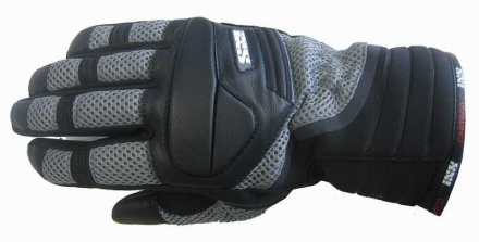 IXS Handschoen Cartago, Zwart-Grijs (1 van 2)