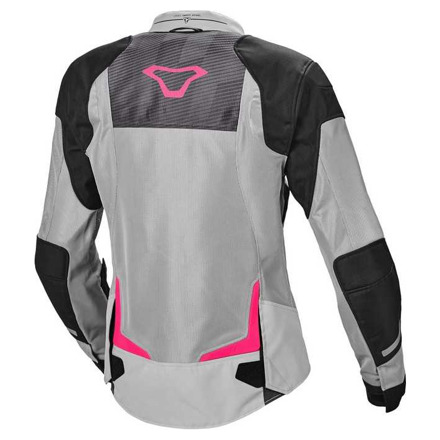 Macna Orcano Women Doorwaai Motorjas, Grijs-Roze (2 van 2)