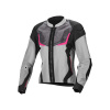Macna Orcano Women Doorwaai Motorjas, Grijs-Roze (Afbeelding 1 van 2)