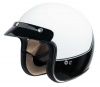 Jet Helm 77 2.2 - Wit-Zwart-Zilver