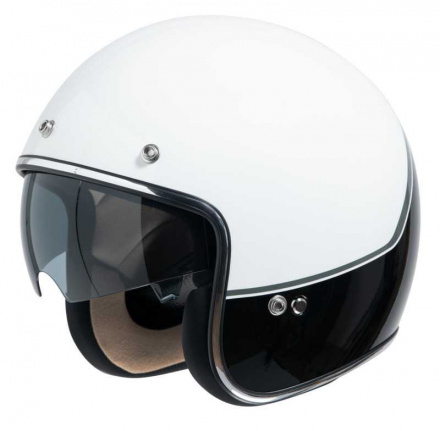 IXS Jet Helm 77 2.2, Wit-Zwart-Zilver (2 van 3)