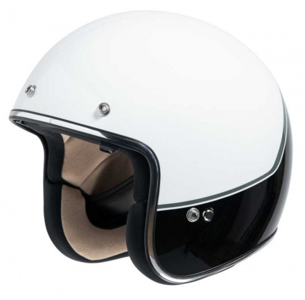 IXS Jet Helm 77 2.2, Wit-Zwart-Zilver (3 van 3)