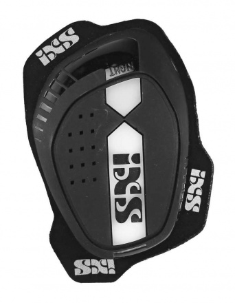 IXS Slider Set Knee Rs-1000 White-red 00, Zwart-Wit (1 van 2)