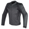 Dainese FIGHTER LEATHER JACKET, Zwart-Zwart (Afbeelding 1 van 2)