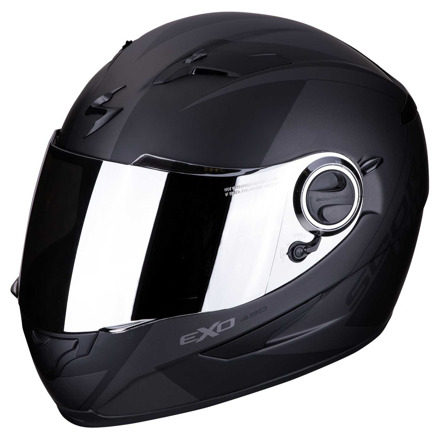 Scorpion EXO-490 PACE, Mat Zwart-Zilver (1 van 1)