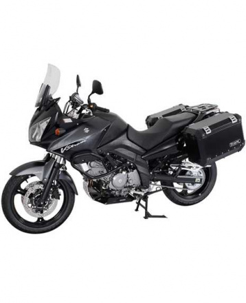 SW-Motech Trax EVO koffersysteem, Suzuki DL1000 / Kawasaki KLV1000. 37/37 LTR., Zwart (1 van 1)