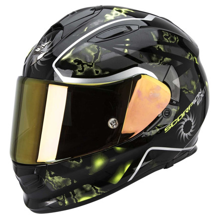 Scorpion EXO-510 AIR XENA, Zwart-Neon Geel (1 van 1)