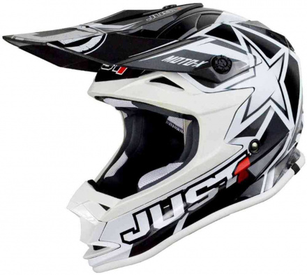 JUST1 J32 Pro Moto X - Zwart-Wit