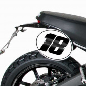 Nummerbord Set Ducati Scrambler (2015 - 2017) - N.v.t.