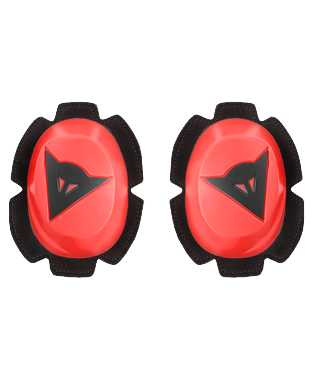 Dainese PISTA RAIN KNEE SLIDER, Rood-Zwart (1 van 1)