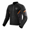 REV'IT! Jacket GT-R Air 3, Zwart-Neon Oranje (Afbeelding 1 van 2)