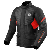 Jacket Duke H2O - Zwart-Rood