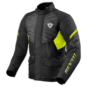 Jacket Duke H2O - Zwart-Neon Geel