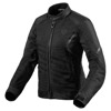 REV'IT! Torque 2 H2O Ladies Motorjas, Zwart (Afbeelding 1 van 2)