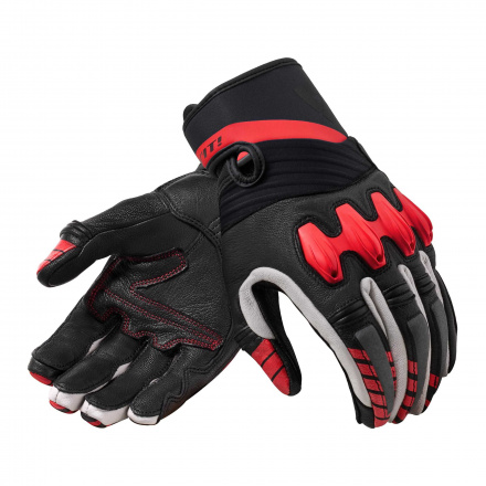 REV'IT! Gloves Energy (FGS184), Zwart-Neon Rood (1 van 2)